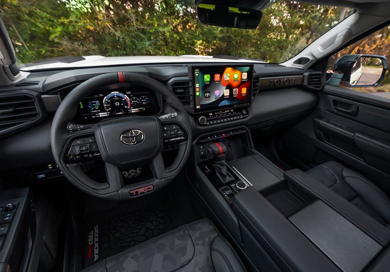 toyota sequoia 2023 interior versão TRD