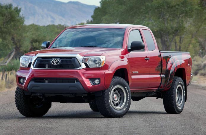 toyota tacoma trd tx baja series 2012