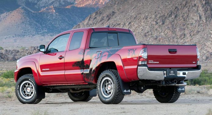 toyota tacoma trd tx baja series 2012