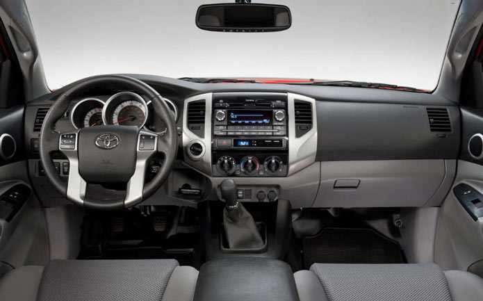 toyota tacoma trd tx baja series 2012 interior