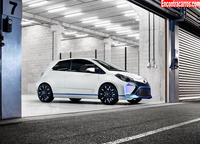 toyota yaris hybrid r concept