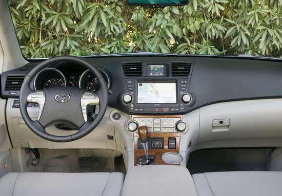  interior toyota higlander