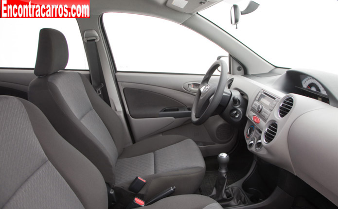 toyota etios interior