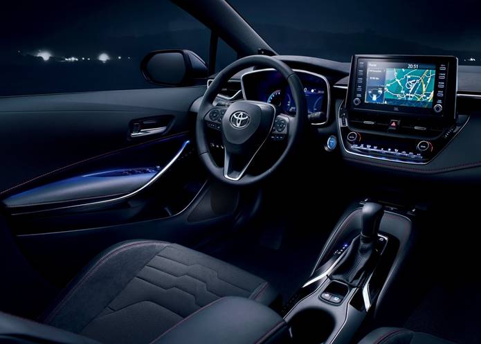 toyota corolla touring sport 2020 interior