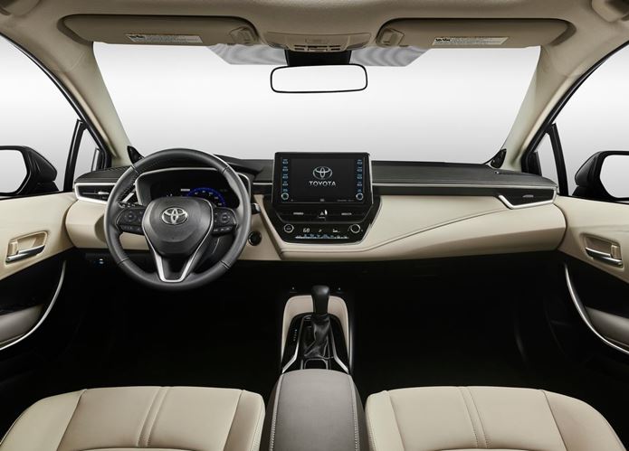 toyota corolla 2020 interior