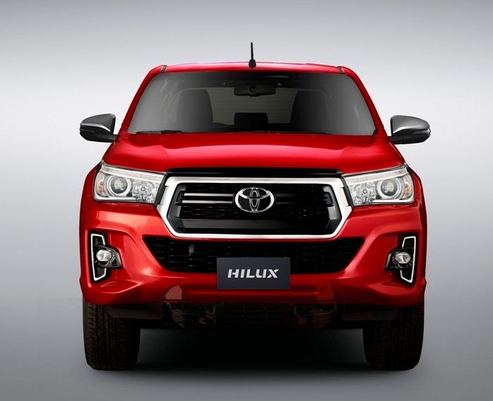 nova toyota hilux 2019 frente