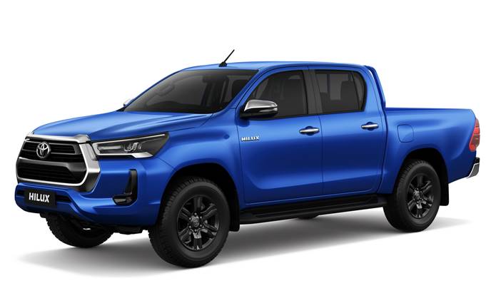 nova toyota hilux 2021