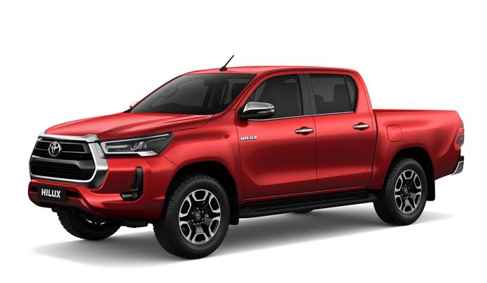 nova toyota hilux 2021