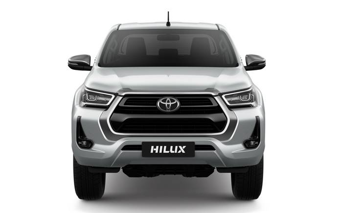 nova toyota hilux 2021 frente dianteira