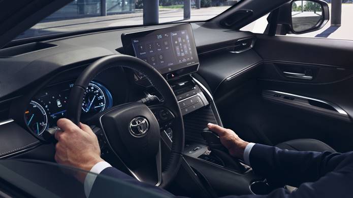 toyota venza 2021 interior painel