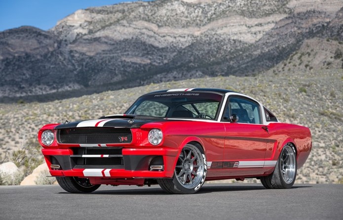 ford mustang fastback 1965 ringbrothers sema 2015