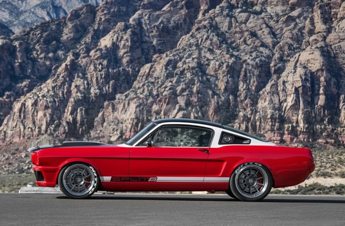 ford mustang fastback 1965 ringbrothers sema 2015