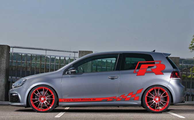 volkswagen golf r sport wheels