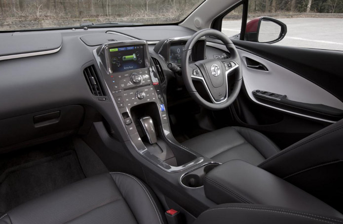 vauxhall ampera interior