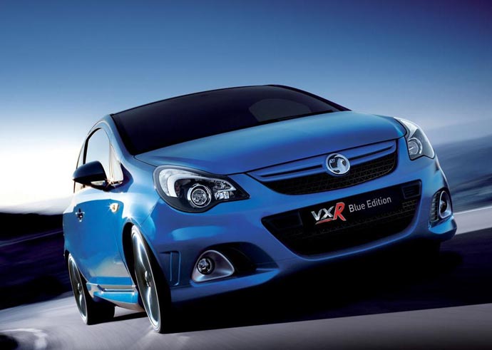 vauxhall corsa vxr blue edition 2011