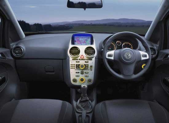 interior opel corsa 2010/ interior vauxhall corsa 2010