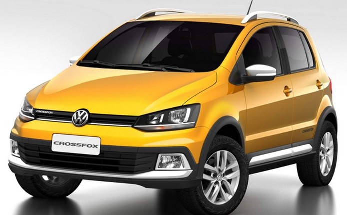 novo vw crossfox 2015 amarelo