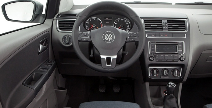 novo vw fox 2015 interior painel