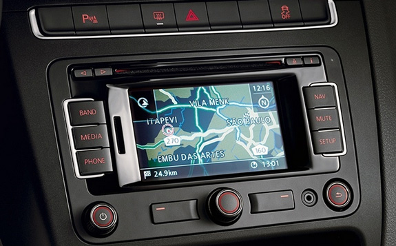 novo vw fox 2015 sistema multimidia com gps