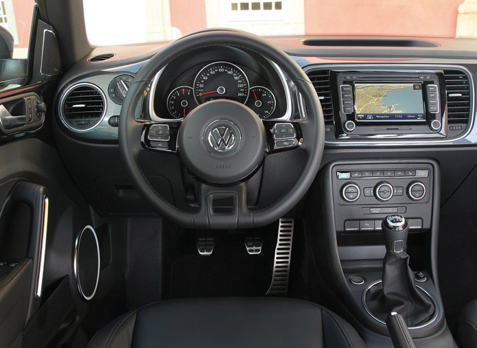 novo fusca interior