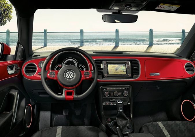 vw fusca 2017 / beetle 2017 interior