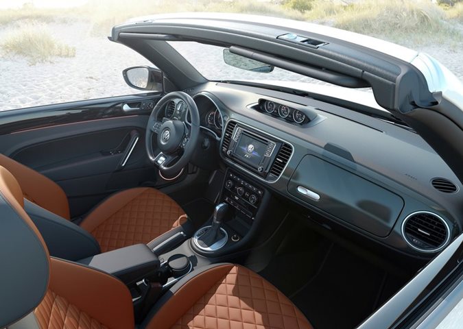 vw fusca 2017 conversível interior / beetle cabrio 2017 interior