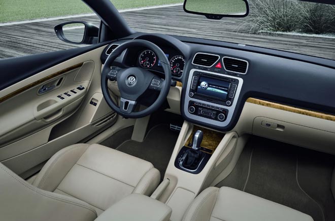 interior novo volkswagen eos 2011