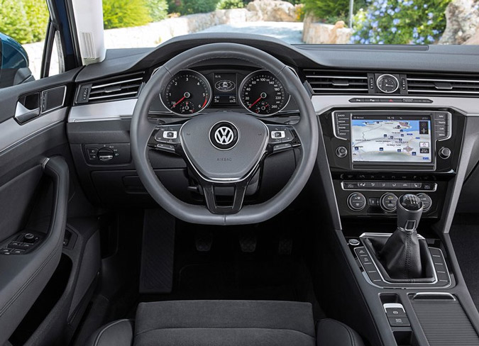 novo volkswagen passat 2016 interior