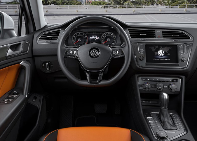 novo vw tiguan 2017 interior