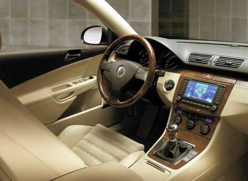 volksagen passat interior