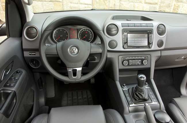 interior volkswagen amarok cabine dupla 2011 highline