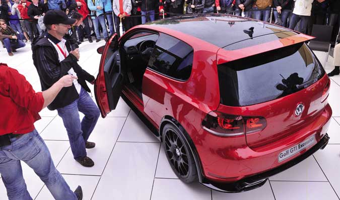 volkswagen golf gti excessive