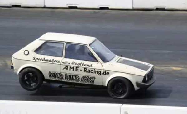 volkswagen polo mki dragster ame racing