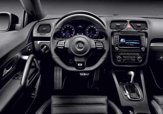 interior volkswagen scirocco r