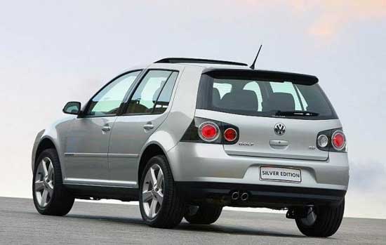 volkswagen golf silver edition 2009