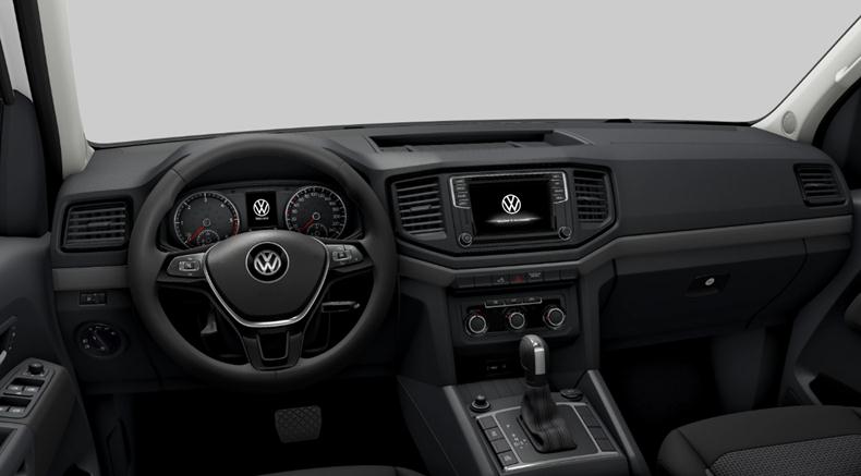 volkswagen amarok comfortline v6 interior painel
