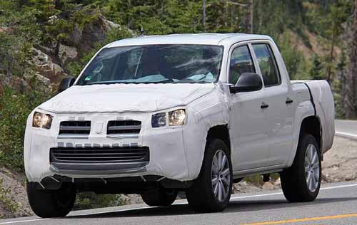 vw amarok 2010 spyphoto