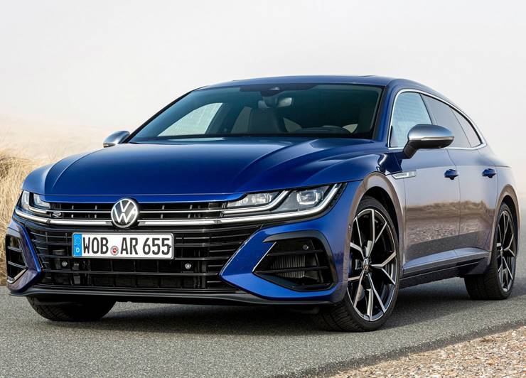 vw arteon r shooting brake 2022