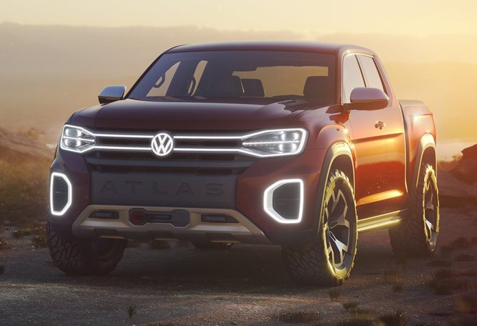 vw atlas tanoak concept