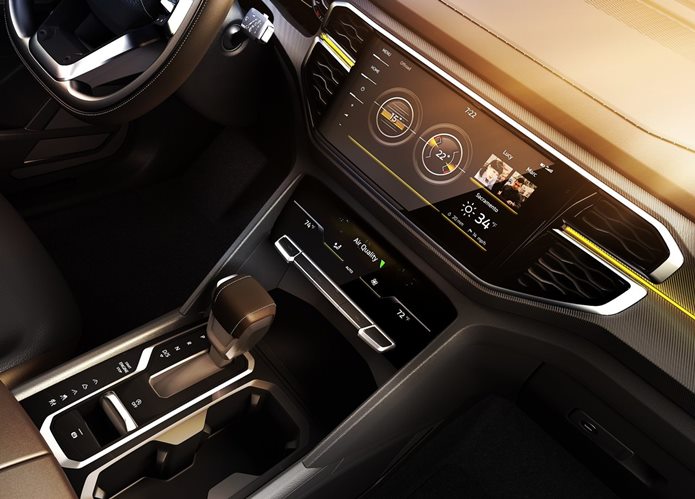 vw atlas tanoak concept interior