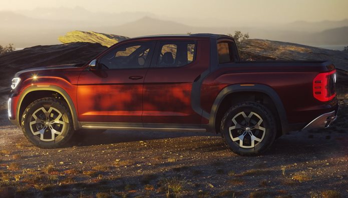 vw atlas tanoak concept