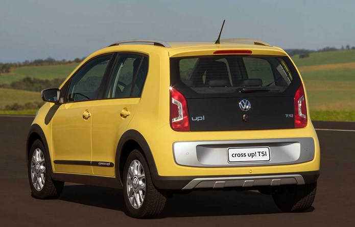 vw cross up tsi traseira