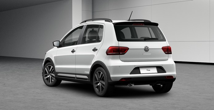 vw fox xtreme 2018 traseira