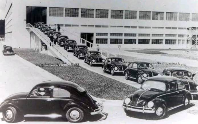 vw fusca 1959 brasil