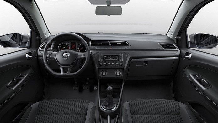 novo vw gol 2017 interior