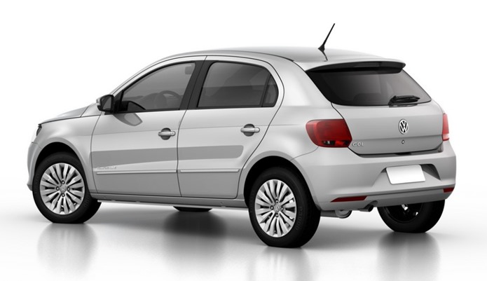 vw gol comfortline 2016 traseira