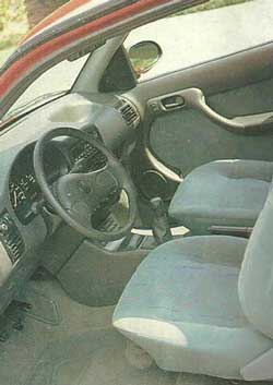 interior volkswagen gol de 1996 até 1999