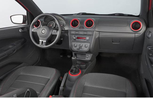 interior volkswagen gol rock in rio 2011