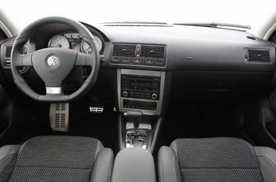 interior golf black edition