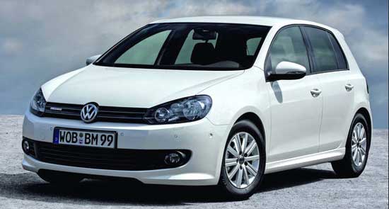 vw golf bluemotion 2010